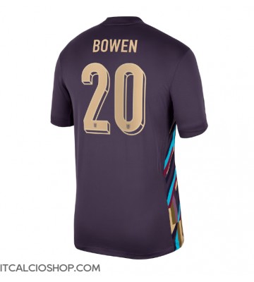 Inghilterra Jarrod Bowen #20 Seconda Maglia Europei 2024 Manica Corta